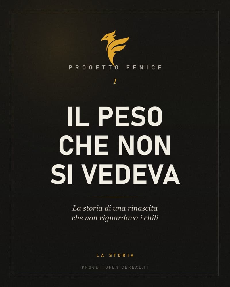 Copertina del manuale Il peso che non si vedeva